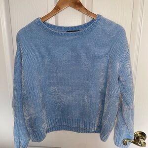 Lord and Taylor Soft Blue Sweater
